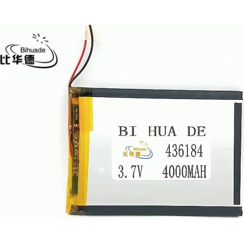 Li-Po 436184 3.7V 4000mah Lithium polymer Battery with Protection Board For VX787 VX530 VX540T VX585