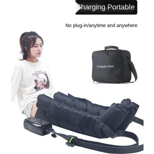 Air wave pressure massager air cycle machine leg pulse pressure gas recovery massage apparatus of lower limbs