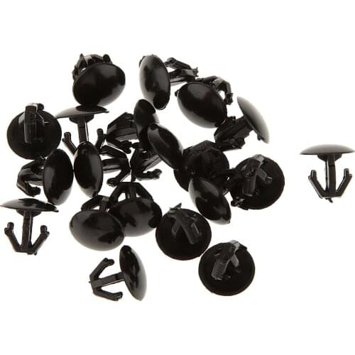 20 Nylon Fastener For Honda & For Acura 91518-S10-003 Hood Seal Retaining Clip
