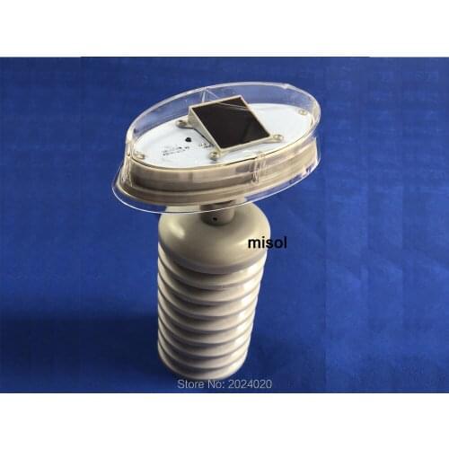 Plastic outer shield for thermo hygro sensor, spare part for weather station (Transmitter/thermo hygro sensor), with solar panel