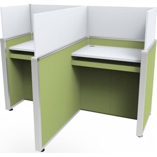 Dividers For Test Center Desk Sound Absorbing Language Lab Table Study Carrel Height Adjustable Library Cubicle For Office