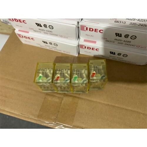[ SA ]New original IDEC Izumi relay replace RM2SU RM4SU RN4S RN2S DC24V AC230V --10PCS/LOT
