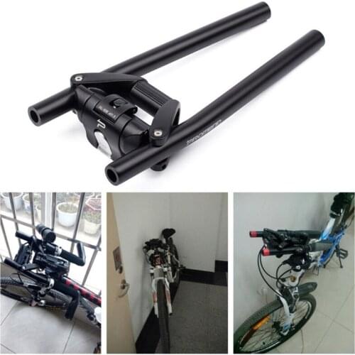 Mountain Bike Folding Handlebar Foldable Bicycle Crossbar Aluminum Alloy Cycling MTB Bar XXUF