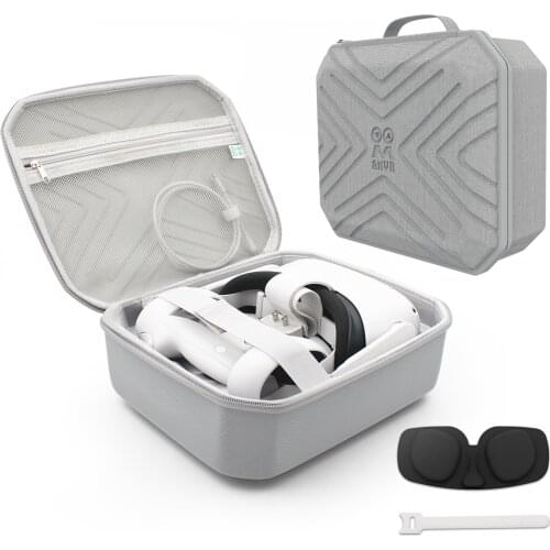 EVA Storage Bag Travel Protective Case Carrying Box Cover Portable Bag For Oculus Quest 2 Hard Protective Cover