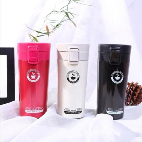 Stainless Steel Thermos Mugs Office Cup With Handle With Lid Double Wall Coffee Mug Insulated Thermos Cup Office Thermoses