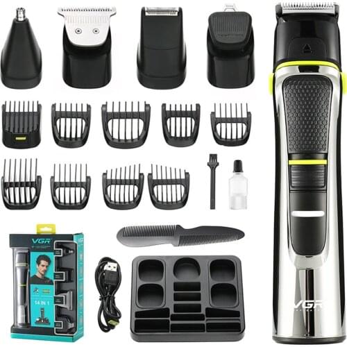 All-in-one Professional Hair Trimmer for Men Facial Body Shaver Electric Hair Clipper Beard Trimmer Hair Cutter Machine Grooming