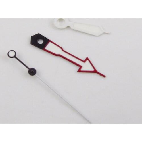Vintage Classic NEW Red edge White Watch Hands Fit NH35A NH36A Movement
