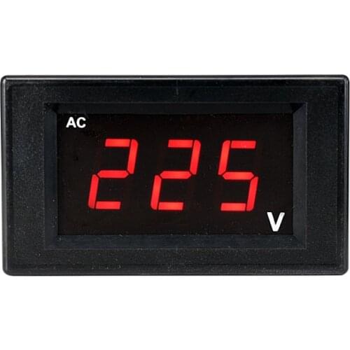 Voltmeter High-precisionwith Digital Display 220V Single-phase Three-phase 380V Electronic Equipment Вольтметр Переменного Тока