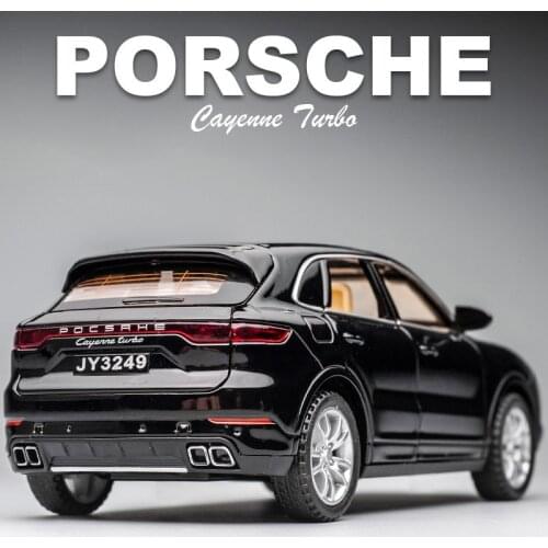 1:32 Porsche Cayenne Turbo Car Model Alloy Car Die-cast Toy Car Model Sound and Light Childrens Toy Collectibles Free Shipping