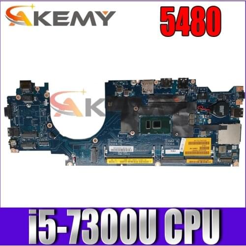 100% WORKING For Dell Latitude 5480 motherboard CDM70 LA-E081P i5-7300U 2.6GHz CN-0HXXM1 0HXXM1 mainboard tested ok