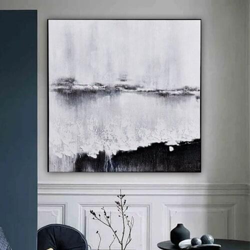 100% Hand Painted Simplicity New Decorative Art Handmade Oil Painting Canvas Modern Abstract Wall Picture Paintings Living Room
