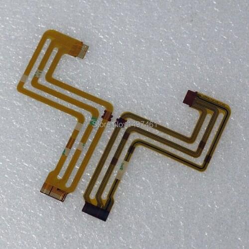 2PCS LCD hinge rotate shaft Flex Cable for Sony DCR-SR90E DCR-SR100 SR90 SR100 Video camera