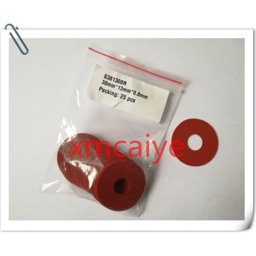 25 PCS high quality red rubber sucker for SM102 CD102 machine 38*13*0.8 mm