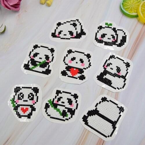 Easy Diamond Painting for Kids 5D Diamond Paint by Numbers Puzzles Mosaic Making Sticker Arts Crafts for Cup Notebook Phone
