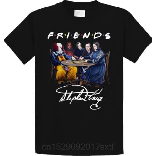 Stephen King Horror Friends white shirt