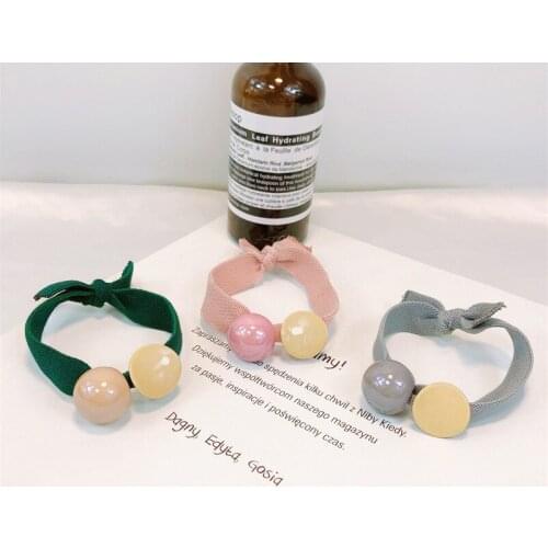 High Elasticity Wide Rubber Band Gold Alloy Elastic Hair Bands for Girls Scrunchies Ponytail Holder Headbands Hair Accessories