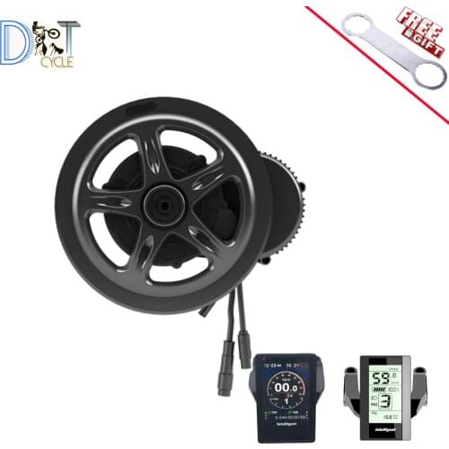 Free shipping BBS02B BBS01B Bafang 250W 350W 500W mid drive electric motor kits with C965 850C color display for fat tire bike