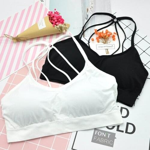 Bra for Girls Cotton Teenage Girl Underwear Puberty Young Girls Small Bras Children Teens Bra for Kids Teenagers Lingerie Soft