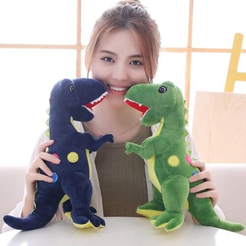 New arrival Dinosaur plush baby toys cartoon Tyrannosaurus stuffed toy dolls for children friends boys baby Birthday gift
