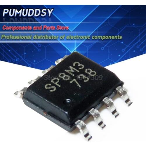 10PCS SP8M3 LCD high-pressure plate MOS transistor
