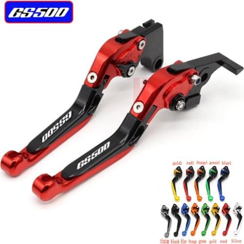 Motorcycle Folding Extendable Adjustable Brakes Clutch Levers For SUZUKI GS 500E 1995-1999 500F K4 2004-2005 GS500 GS500F GS500E