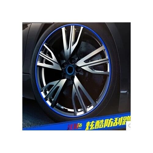 Car-Styling Wheel Hub Rim Protection Sticker For Volkswagen vw Touareg Phaeton Bora Lavida Lamando Touran Beetle Magotan
