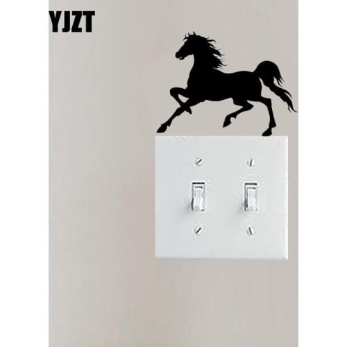 Smart Horse Bedroom Vinyl Wall Animal Decal Decor Switch Sticker 8SS-0091