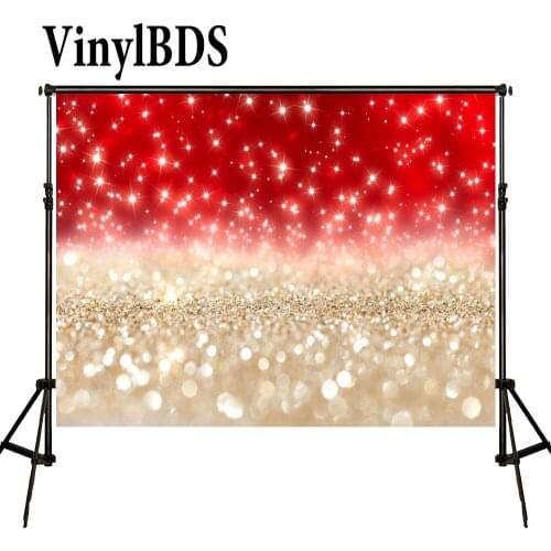VinylBDS Backgrounds Fotografia Red Glitter Wall Fundo Fotografico Madeira Yellow Spot Floor Backdrops For Photo Studio