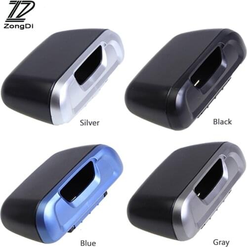 ZD Car Styling Garbage Storage Box Stickers For Renault Megane 2 3 Duster VW Touran Passat B6 Golf 7 T5 T4 Fiat 500 Accessories