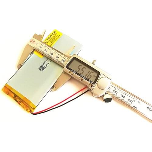 1pcs 3.7V,3000mAH,4255118 PLIB ( polymer lithium ion battery ) Li-ion battery for tablet pc,GPS,mp3,mp4,cell phone,speake