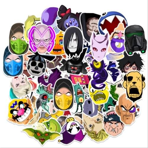 10/30/50Pcs/Set Villain Character Collection For Snowboard Laptop Luggage Fridge Car- Styling Vinyl Decal Home Decor Stickers