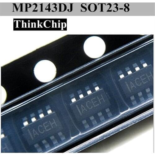 10 Pcs) MP2143DJ-LF-Z SOT23-8 MP2143 (Marking ACEF ACEE ACED) Power Management Chip