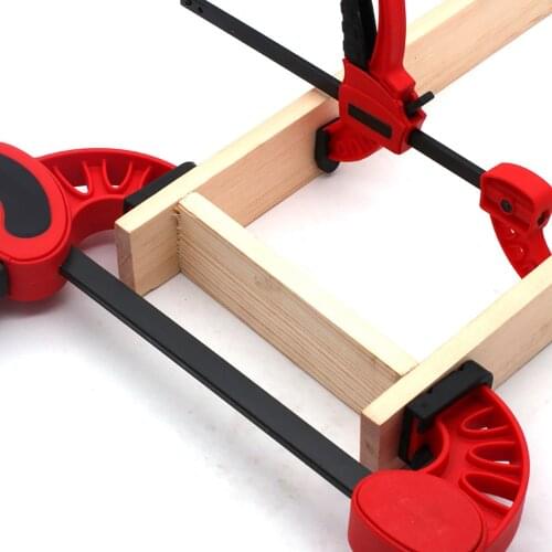 4/6/12/18 Inch Clip Quick Ratchet Release Speed Squeeze Wood Working Work Bar F Carpentry Clamp Clip Quick Release DIY Hand Tool