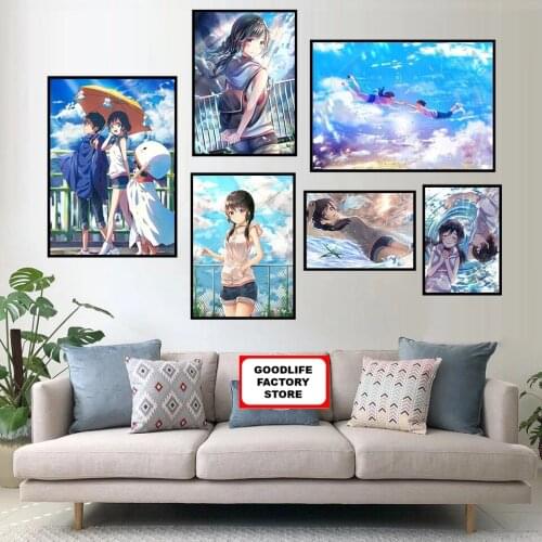 5D DIY Diamond Painting Weathering With You Pictures Of Rhinestones Anime Full Drill Cross Stitch Mosaic Embroidery Home Decor