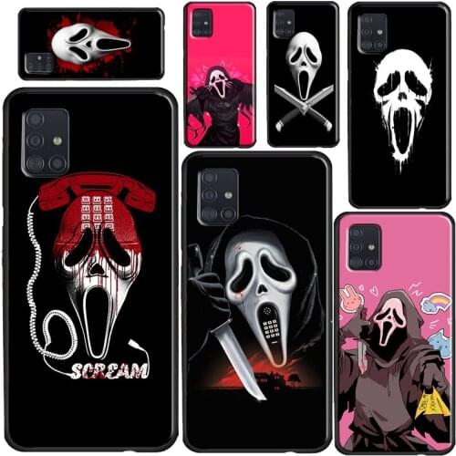 Ghost face Scream Phone Case For Samsung A72 A52 A42 A32 A12 A10 A20S A30 A50 A70 A20e A21S A11 A41 A51 A71
