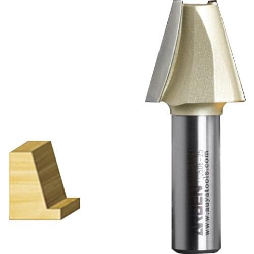 Woodworking Tool Tungsten Carbide Topmount 15 Degree Arden Router Bit - 1/2*1/2-12.7mm Shank - Arden A0309018