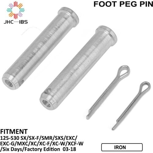 For Husqvarna TE TC TX TXC FC FE FX FS 125 150 200 250 300 350 400 450 500 530 701 enduro Motorcycle Iron Foot Peg Footpegs Pin