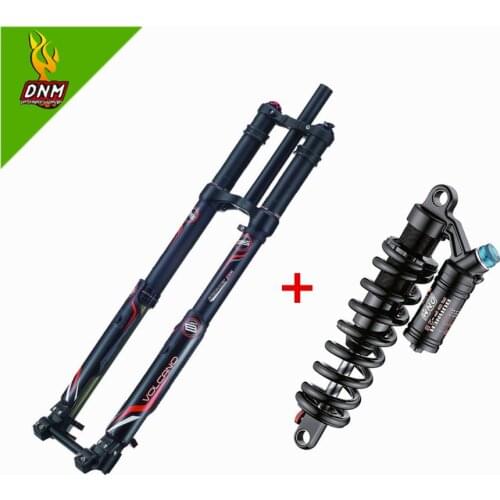 DNM USD-8 Disc Brake Air Suspension Electric Bicycle Downhill Forks with DNM Durable RCP2S 220mm Rear Shock