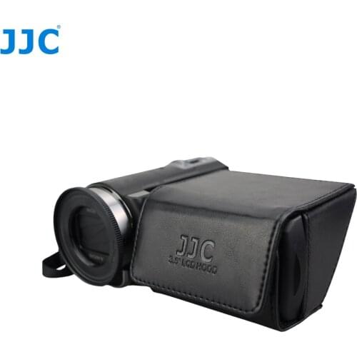 JJC 3.5" DV DSLR Video Camera Display Protector LCD Hood Fold Out Screen Sun Shield Cover for CANON VIXIA HF S20 S200 S21