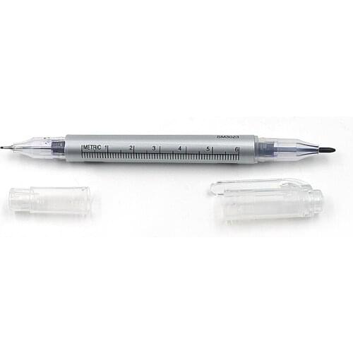 Korean Style Eyebrow Maker Positioning Pen Women Permanent Makeup Marker Pen for Eyebrow Positioning 2PCS/Lot