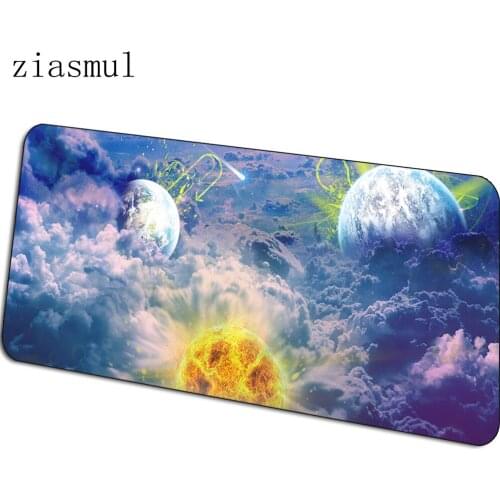 Planets mouse pad 900x400x4mm mats Popular Computer mouse mat gaming accessories cheapest large mousepad keyboard games pc gamer