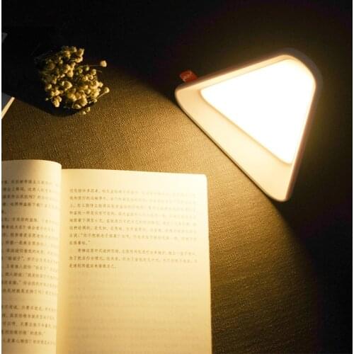 Novelty Led Night Light Table Lamp Bedside Light USB Rechargeable Gravity Sensor Adjustable Atmosphere Light Bedroom Night Lamp