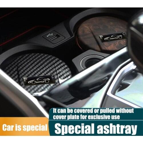 Original Lid Smokeless Super Ashtray For Car Auto Home Creative With Led Light House Trash Can In The Accessories Interior