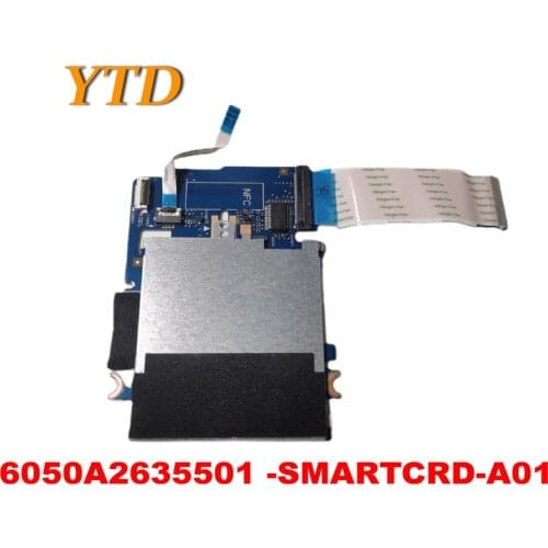 Original for HP EliteBook 820 G3 825 G3 Card Reader Board 6050A2635501 -SMARTCRD-A01 tested good free shipping