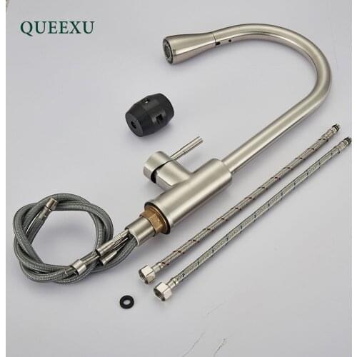 Выдвижные кухонные смесители QUEEXU China At AliExpress