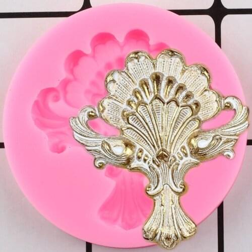 Relief Cake Border Silicone Mold Fondant Cake Decorating Tools Chocolate Gumpaste Moulds Candy Mould Polymer Clay Molds