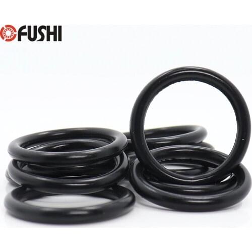 CS6mm NBR Rubber O RING OD 50/55/60/65/70/75/80/85/90/95*6 mm 50PCS O-Ring Nitrile Gasket seal Thickness 6mm ORing