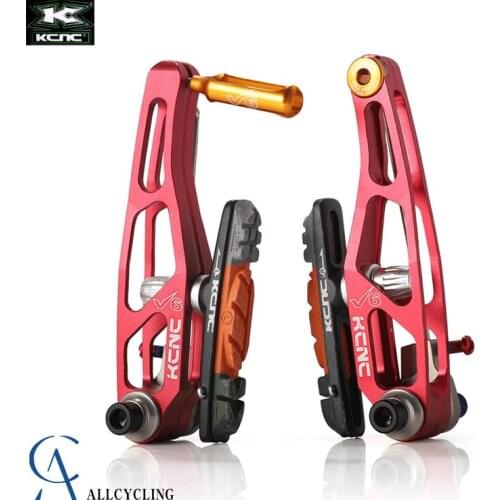 KCNC VB6 V6 New MTB Fold Bicycle V BRAKE LEVERS And Calipers Ultralight Alloy Bike Rim Brake Set With Levers Fully Matchine CNC