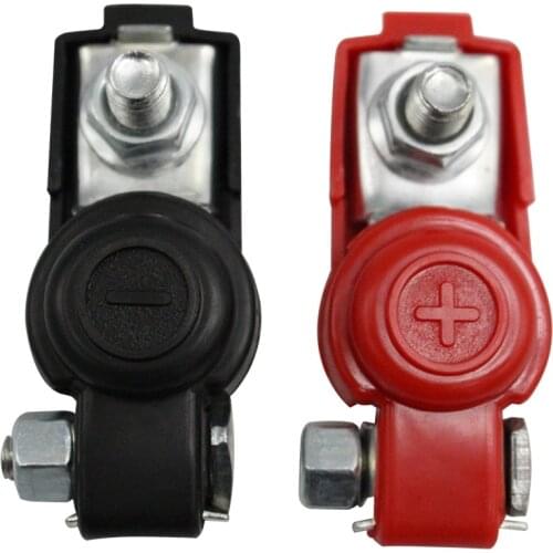 Car Battery Terminal Clamp Clip Connector Adjustable Positive Negative For Tesla Model 3 Bmw E46 E90 Ford Focus 2 Volkswagen