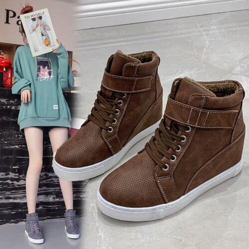 Women Winter Fur Warm Snow Boots Ladies Warm wool booties Ankle Boot Comfortable Shoes plus size 35-43 Casual Women Mid Boots